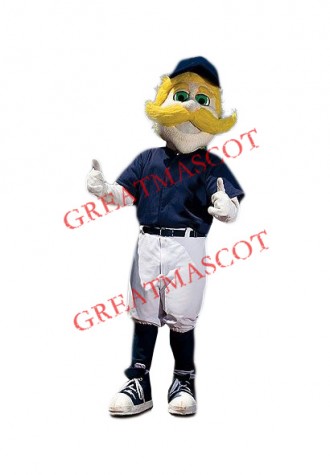Power Baseball Player Mascot Costume