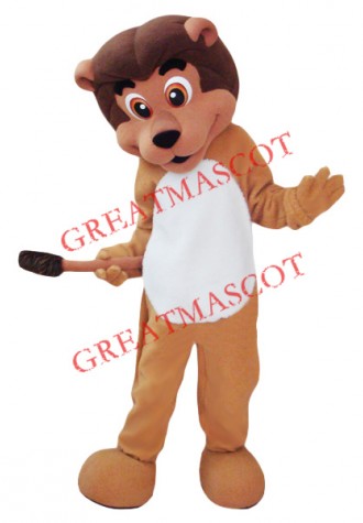 Superb Lovely Lightweight Lion Mascot Costume