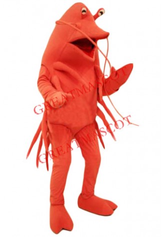 Superb Lobster Mascot Costume