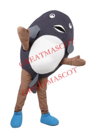 Happy Lightweight Fish Mascot Costume