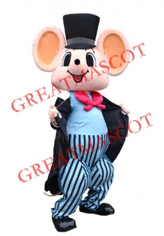 Gentleman's Mouse Mascot Costume