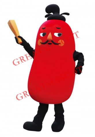 Superb Chili Mascot Costume