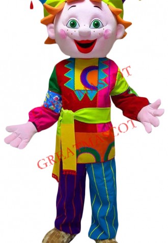 Superb Lightweight Clown Mascot Costume