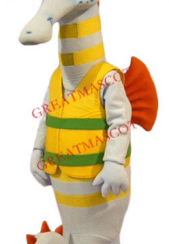 Superb Seahorse Mascot Costume