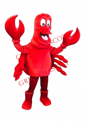 Super Red Lobster Mascot Costume