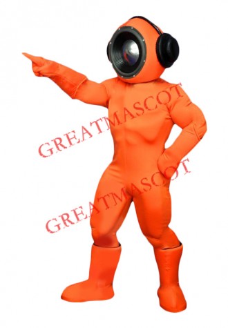 Sound Man Mascot Costume