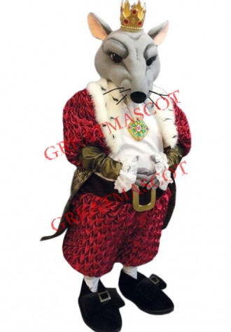 King Mouse Mascot Costume