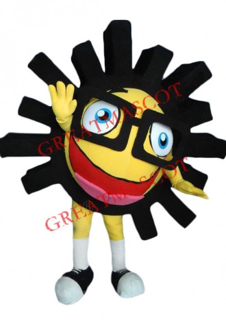 Superb Happy Sun Mascot Costume