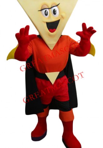 Triangular Biscuits Boy Mascot Costume
