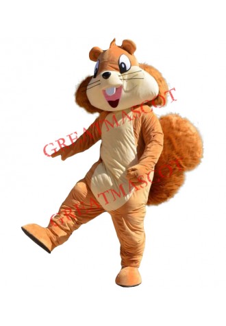 Affordable Happy Squirrel Mascot Costume