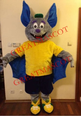 Superb Lightweight Bat Mascot Costume