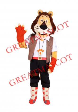Max Lion Mascot Costume