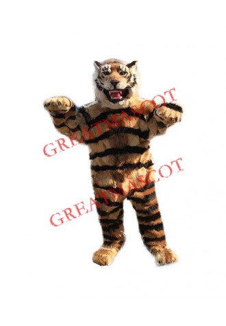 Realistic Deluxe Tiger Mascot Costume