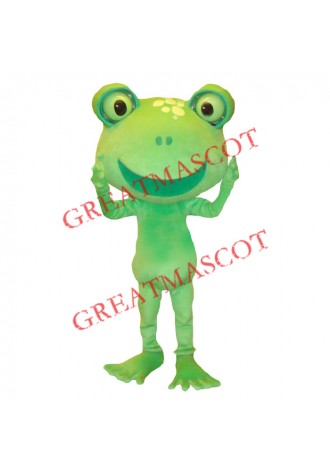 Affordable Green Lightweight Frog Mascot Costume