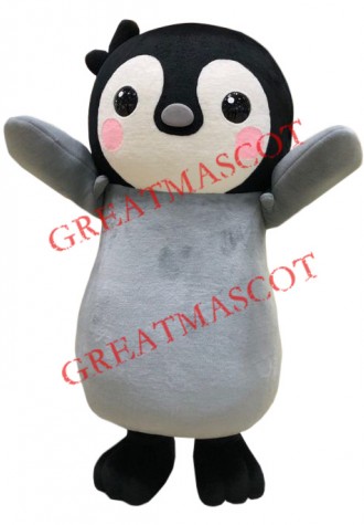 Cute Fat Penguin Mascot Costume
