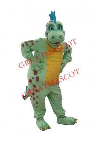 Happy Lightweight Dragon Mascot Costume