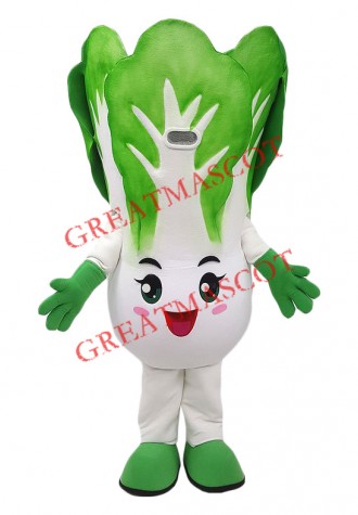 Superb Cabbage Mascot Costume