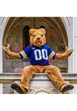 College Sport Panther Mascot Costume