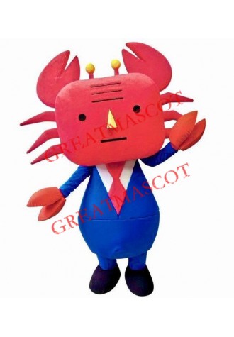 Superb Crab Boss Mascot Costume