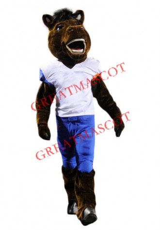Superb Power Sport Lightweight Horse Mascot Costume