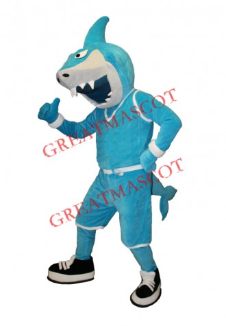 Power Lightweight Shark Mascot Costume