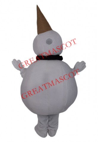 Lovely Lightweight Snowman Mascot Costume