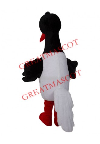 Superb White Stork Mascot Costume