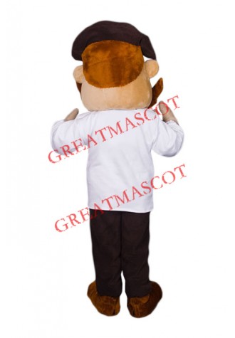Strong Man Who Loves Beer Mascot Costume
