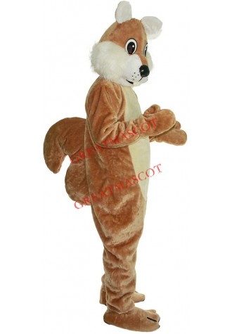 Superb Brown Squirrel Mascot Costume