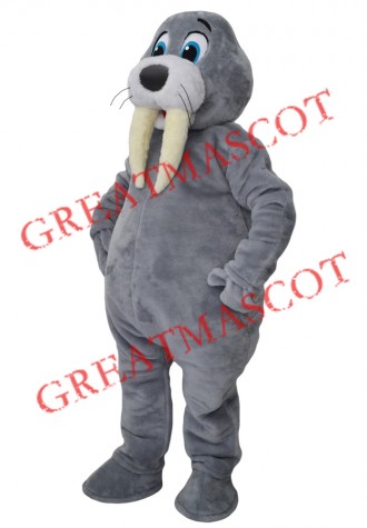 Friendly Lightweight Walrus Mascot Costume