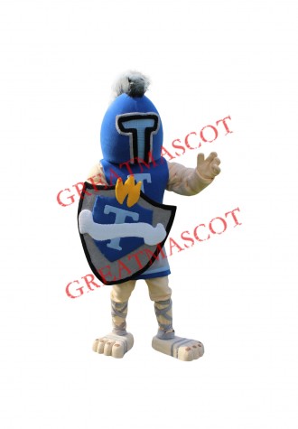 Power Lightweight Warrior Mascot Costume