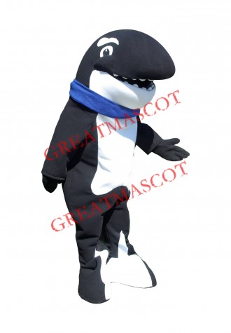 Power Lightweight Killer Whale Mascot Costume