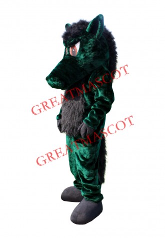 Friendly Lightweight Green Horse Mascot Costume