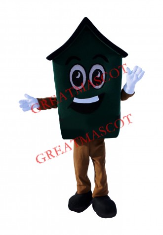 Green House Mascot Costume