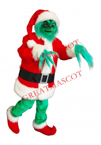 Superb Lightweight Grinch Mascot Costume