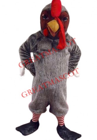 Superb Realistic Turkey Mascot Costume