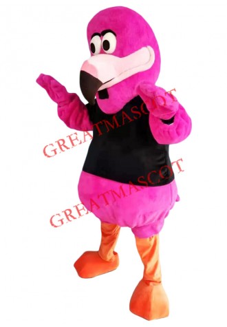 Affordable Pink Flamingo Mascot Costume