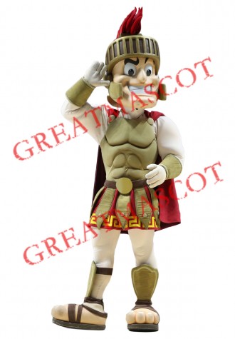 Sport Spartan Warrior Mascot Costume