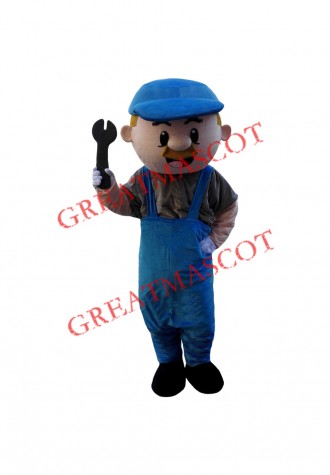 Repairman Mascot Costume