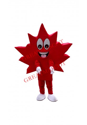 Affordable Maple Leaf Mascot Costume