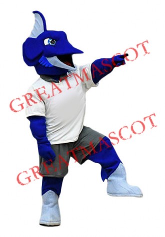 Sailfish Mascot Costume