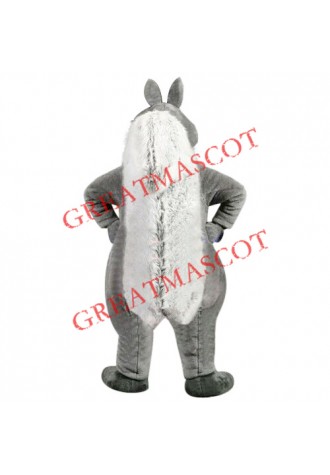 Lovely Realistic Grey Squirrel Mascot Costume