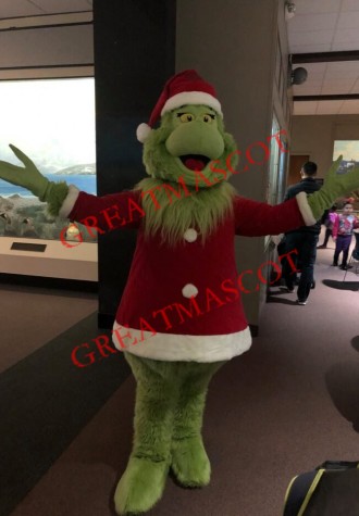 New Style Christmas Grinch Mascot Costume
