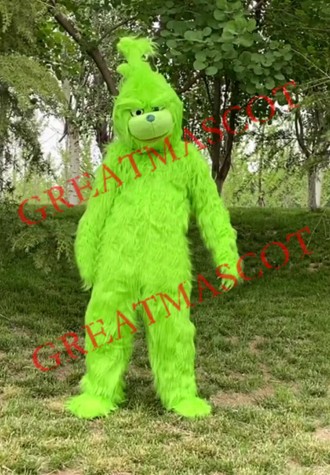 New Style Lightweight Grinch Mascot Costume