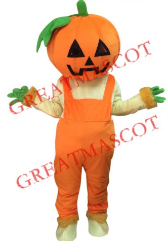 Halloween Pumpkin Mascot Costume for Adult