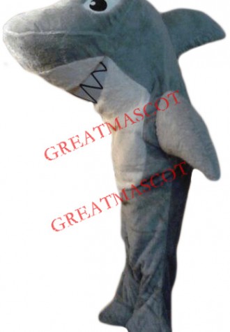 Superb Shark Mascot Costume