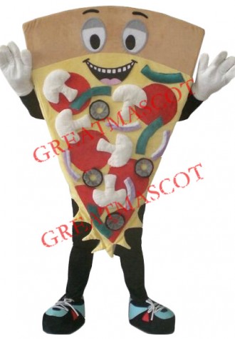 Pizza Food Mascot Costume