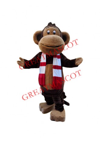Superb Friendly Monkey Mascot Costume