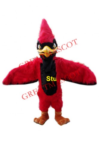 Superb Red Jay Mascot Costume