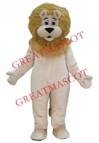 Superb Deluxe Lion Mascot Costume